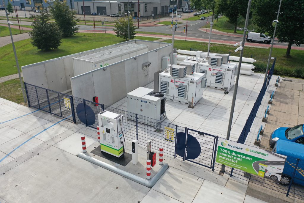 Waterstoftankstation Hysolar
