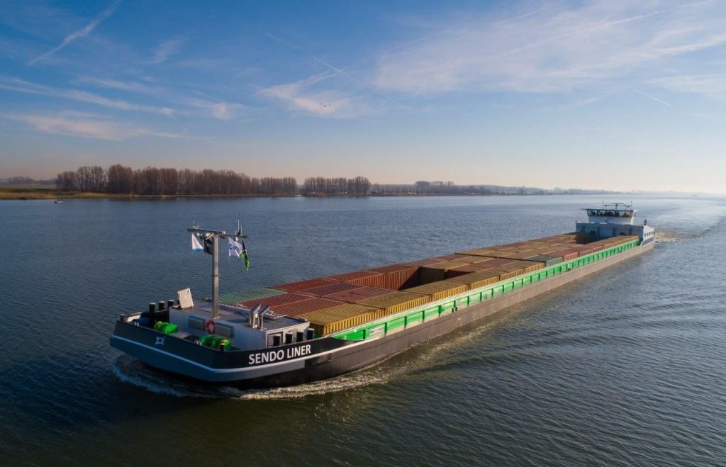 Sendo Liner - binnenvaart op groene waterstof