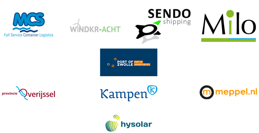 Samenwerking regio Zwolle waterstof binnenvaart