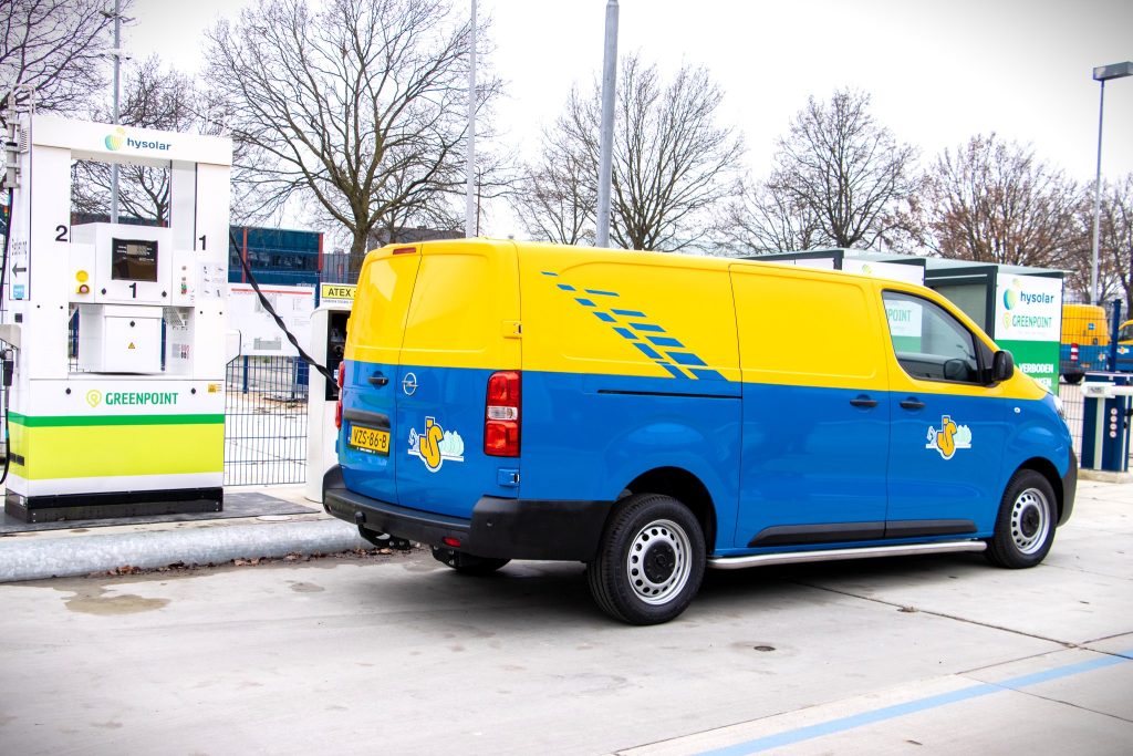 Bestelbus waterstof Jos Scholman